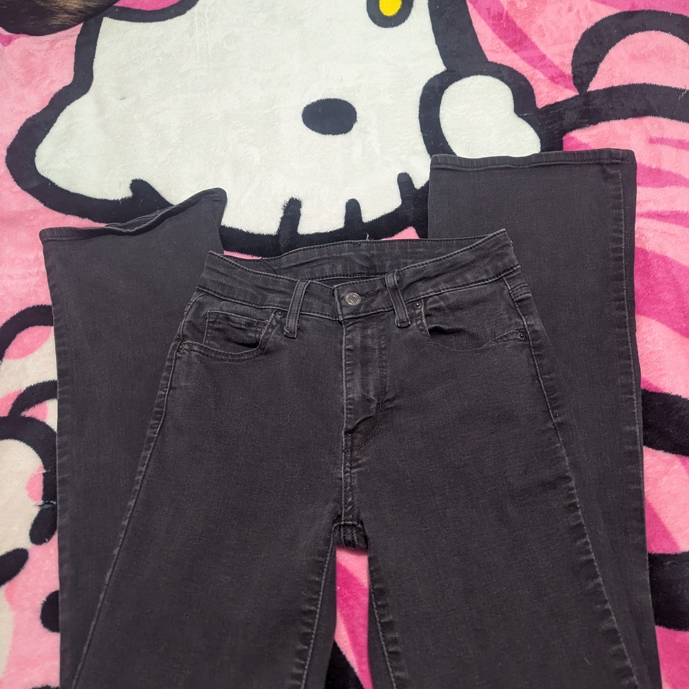 Levi's Women's Black Flare Jeans